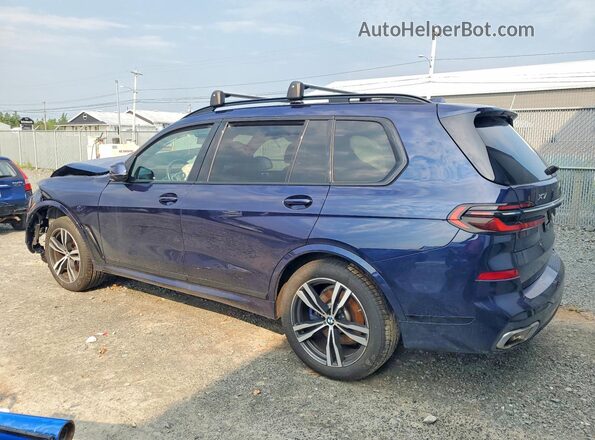 5UX23EM06P9R24504 2023 BMW X7 Blue Задня ліва чверть
