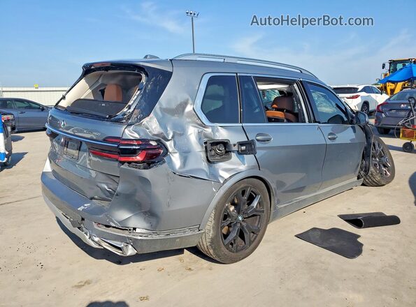 5UX23EM07S9X18195 2025 BMW X7 Gray Հետևի աջ
