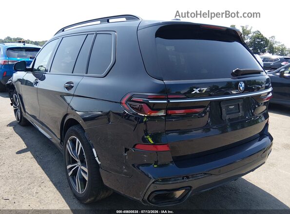 5UX23EM09P9S07126 2023 BMW X7 Black Задня ліва чверть