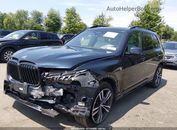 5UX23EM09P9S07126 2023 BMW X7 Black Передня ліва чверть