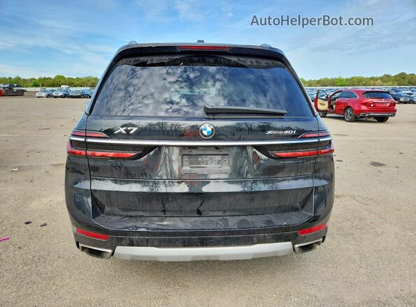 5UX23EM09S9Z32573 2025 BMW X7 Черный Вид сзади