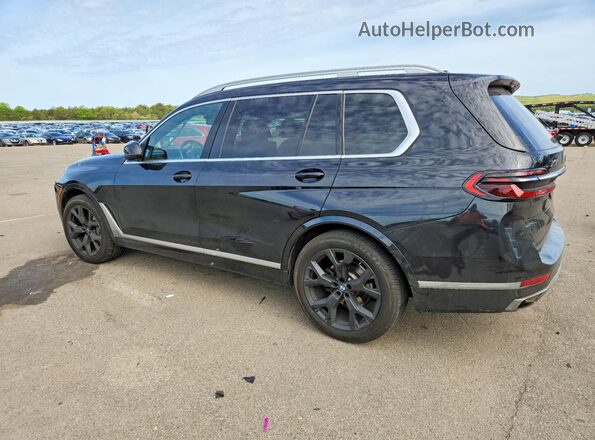 5UX23EM09S9Z32573 2025 BMW X7 Черный Задняя левая четверть