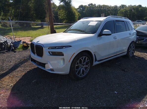 5UX23EM0XR9V51115 2024 BMW X7 White Передня ліва чверть