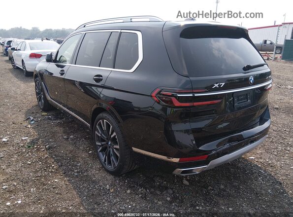 5UX23EM0XR9V60770 2024 BMW X7 Black Задня ліва чверть