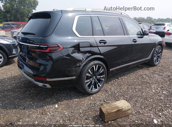 5UX23EM0XR9V60770 2024 BMW X7 Black Задня права чверть