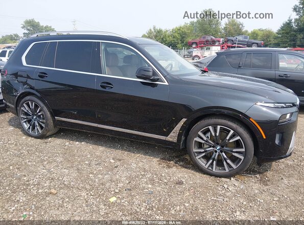 5UX23EM0XR9V60770 2024 BMW X7 Black Вид задньої частини салону
