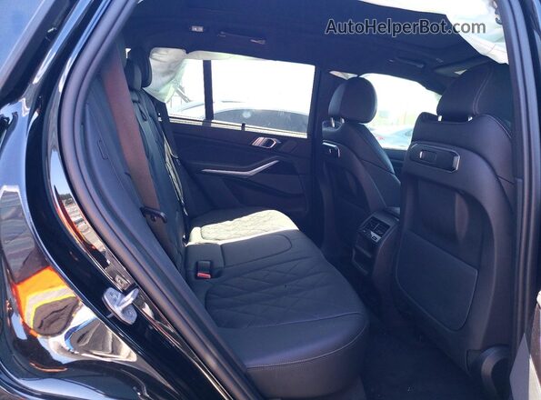 5UX23EU00R9V16020 2024 BMW X5 Black Vista de los asientos traseros
