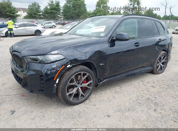 5UX23EU00S9Z88708 2025 BMW X5 Black Vista tres cuartos delantera izquierda
