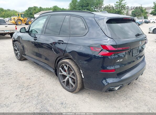 5UX23EU00S9Z88708 2025 BMW X5 Black Trasero izquierdo