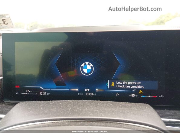 5UX23EU00S9Z88708 2025 BMW X5 Black Vista de los asientos traseros