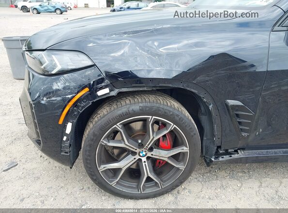 5UX23EU00S9Z88708 2025 BMW X5 Black Vista frontal