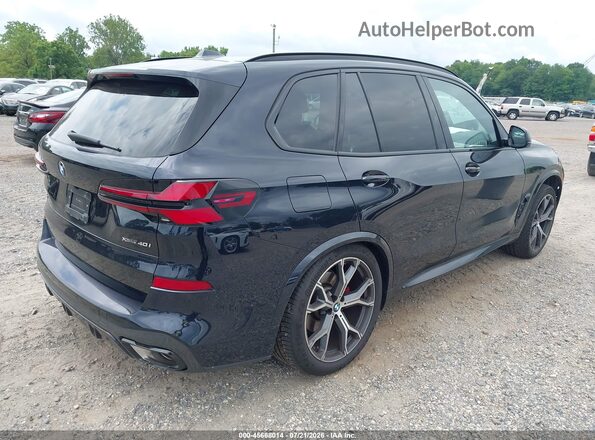 5UX23EU00S9Z88708 2025 BMW X5 Black Trasero derecho