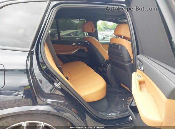 5UX23EU00S9Z88708 2025 BMW X5 Black Vista de la etiqueta del VIN
