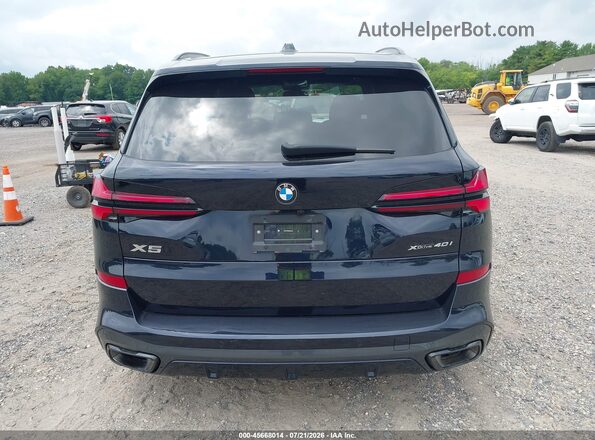 5UX23EU00S9Z88708 2025 BMW X5 Black 