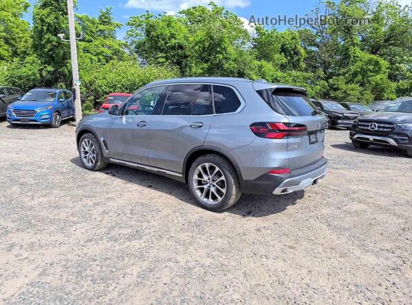 5UX23EU00T9364487 2026 BMW X5 Silver Հետևի ձախ