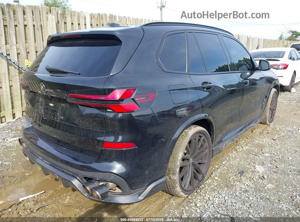 5UX23EU01R9S91171 2024 BMW X5 Black Հետևի աջ