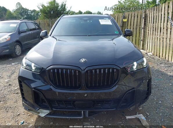 5UX23EU01R9S91171 2024 BMW X5 Black Սարքավորումների վահանակի տեսք