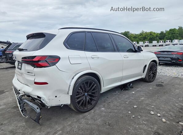 5UX23EU01T9069351 2026 BMW X5 White Tył prawy