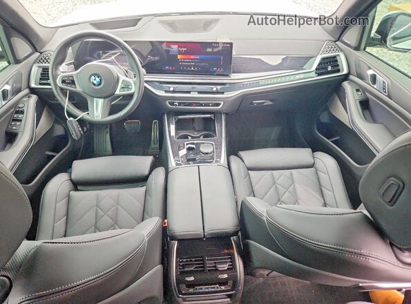 5UX23EU01T9069351 2026 BMW X5 White Widok deski rozdzielczej