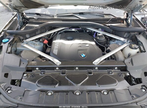 5UX23EU02R9V82164 2024 BMW X5 Blue Widok z tyłu