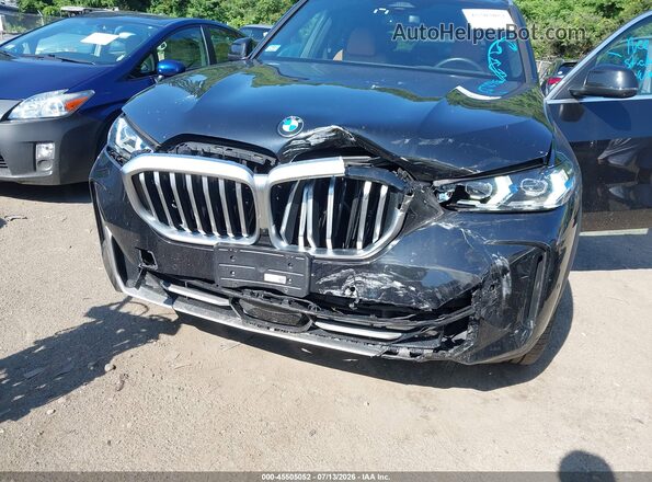 5UX23EU02S9W44605 2025 BMW X5 Black წინა ხედი