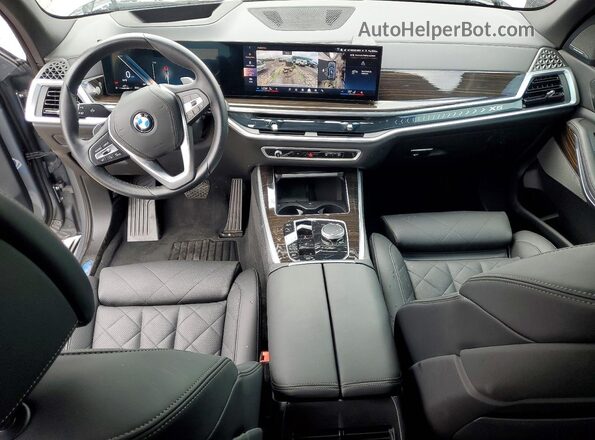 5UX23EU02S9X56191 2025 BMW X5 Silver წინა პანელის ხედი