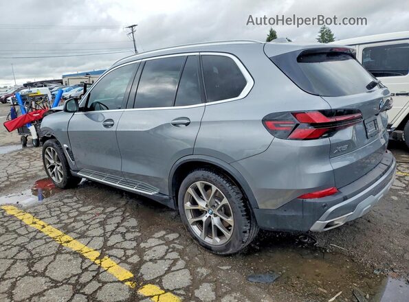 5UX23EU02S9X56191 2025 BMW X5 Silver უკანა მარცხენა