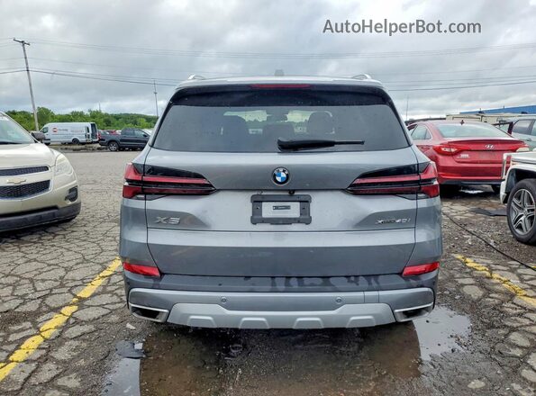 5UX23EU02S9X56191 2025 BMW X5 Silver უკანა ხედი