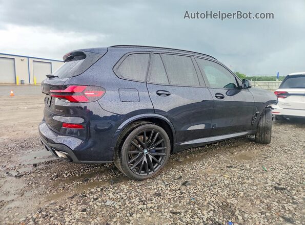 5UX23EU02S9X71287 2025 BMW X5 Black Задня права чверть