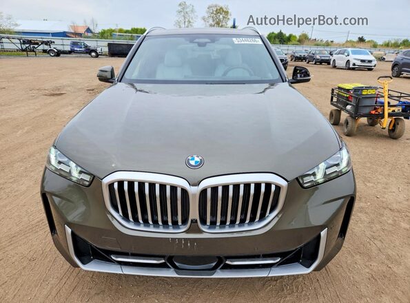 5UX23EU03R9R43269 2024 BMW X5 Brown Դիմացի տեսք