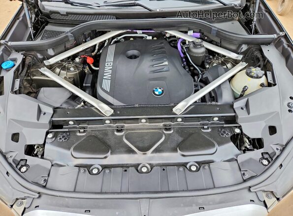 5UX23EU03R9R43269 2024 BMW X5 Brown Շարժիչի բաժամունքի տեսք