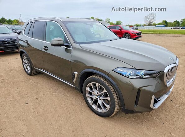 5UX23EU03R9R43269 2024 BMW X5 Brown Առջևի աջ