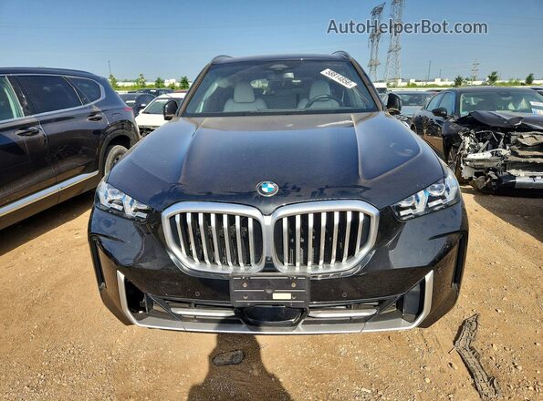 5UX23EU03S9Y54954 2025 BMW X5 Black Front view