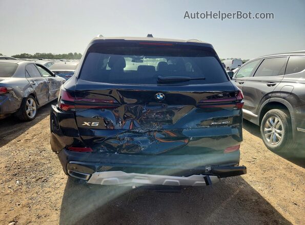 5UX23EU03S9Y54954 2025 BMW X5 Black Rear view