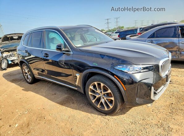 5UX23EU03S9Y54954 2025 BMW X5 Black Front right