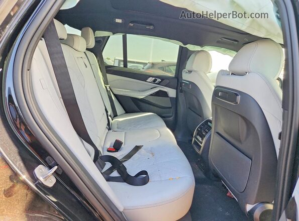 5UX23EU03S9Y54954 2025 BMW X5 Black Rear seats view