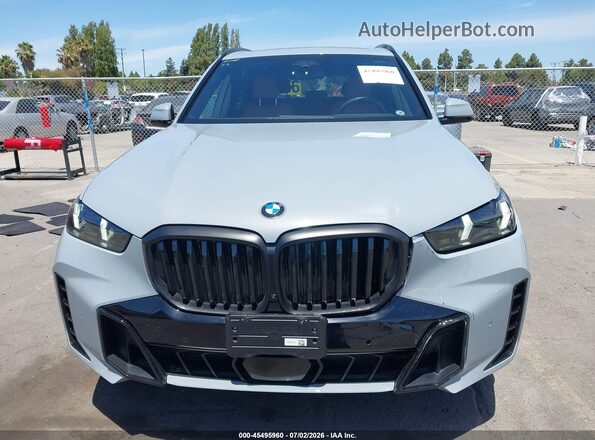 5UX23EU04R9V23410 2024 BMW X5 Light Blue Vista del cuadro de instrumentos