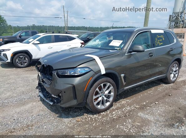 5UX23EU05S9W72060 2025 BMW X5 Green Przód lewy