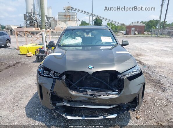 5UX23EU05S9W72060 2025 BMW X5 Green Widok zestawu wskaźników