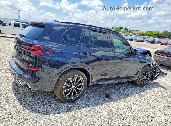 5UX23EU05S9X88827 2025 BMW X5 Blue Trasero derecho