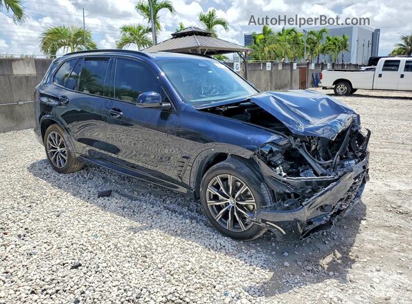 5UX23EU05S9X88827 2025 BMW X5 Blue Delantero derecho