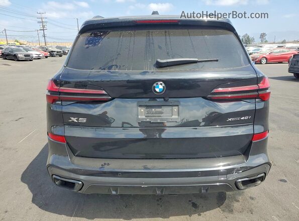 5UX23EU05S9Y90998 2025 BMW X5 Black Vista trasera