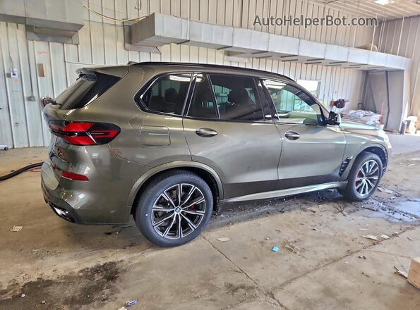 5UX23EU06S9Y67696 2025 BMW X5 Green Trasero derecho
