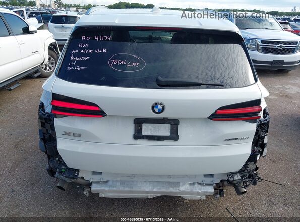 5UX23EU07R9V15852 2024 BMW X5 White 
