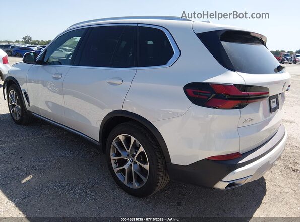 5UX23EU07S9Y99962 2025 BMW X5 Белый Задняя левая четверть