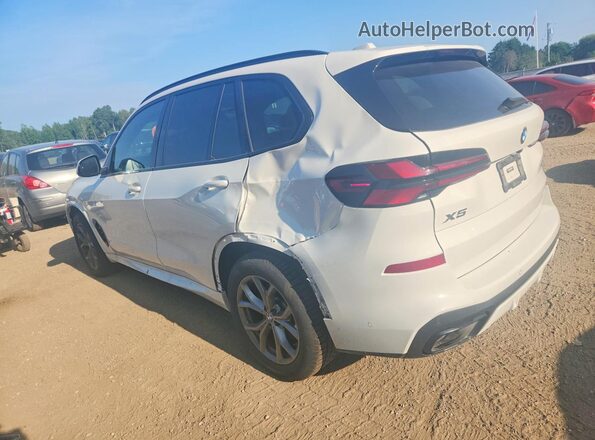 5UX23EU08R9T16521 2024 BMW X5 White უკანა მარცხენა