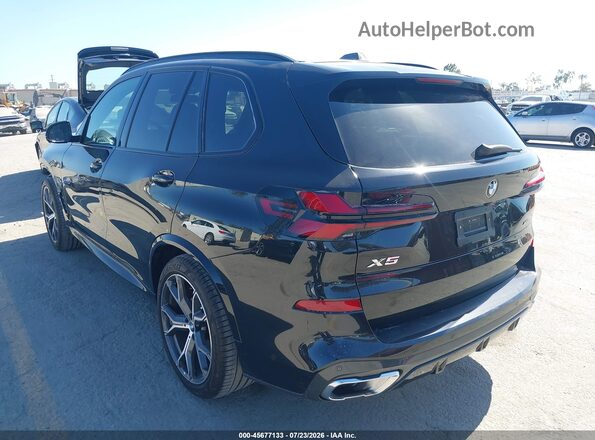 5UX23EU08R9T72510 2024 BMW X5 Black უკანა მარცხენა