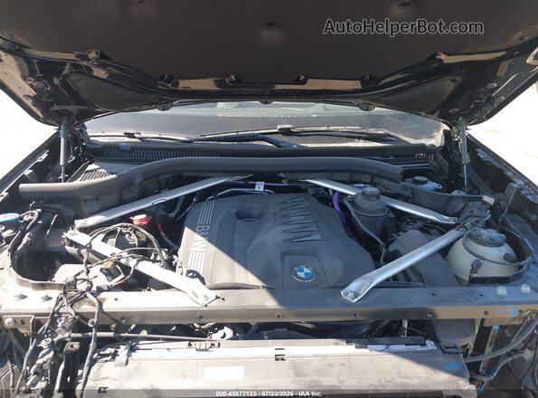 5UX23EU08R9T72510 2024 BMW X5 Black უკანა ხედი