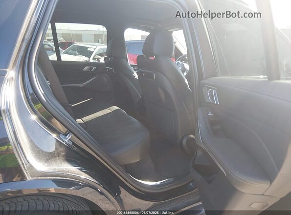5UX23EU08R9V30330 2024 BMW X5 Black VIN კოდის სტიკერის ხედი