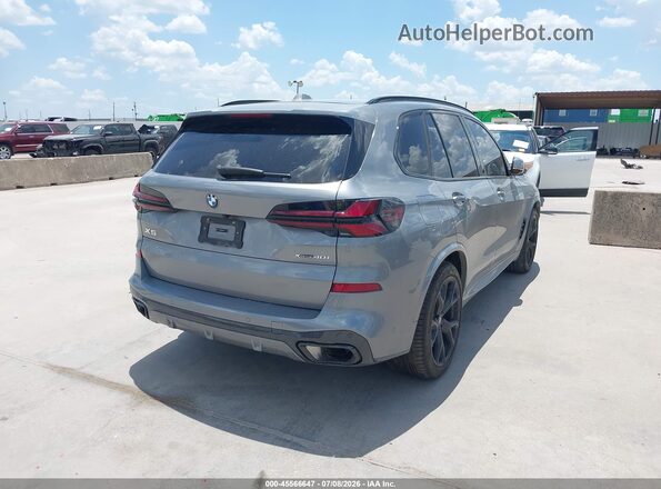 5UX23EU08R9V43577 2024 BMW X5 Gray Trasero derecho
